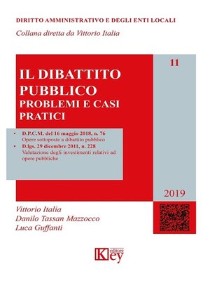 cover image of Il dibattito pubblico